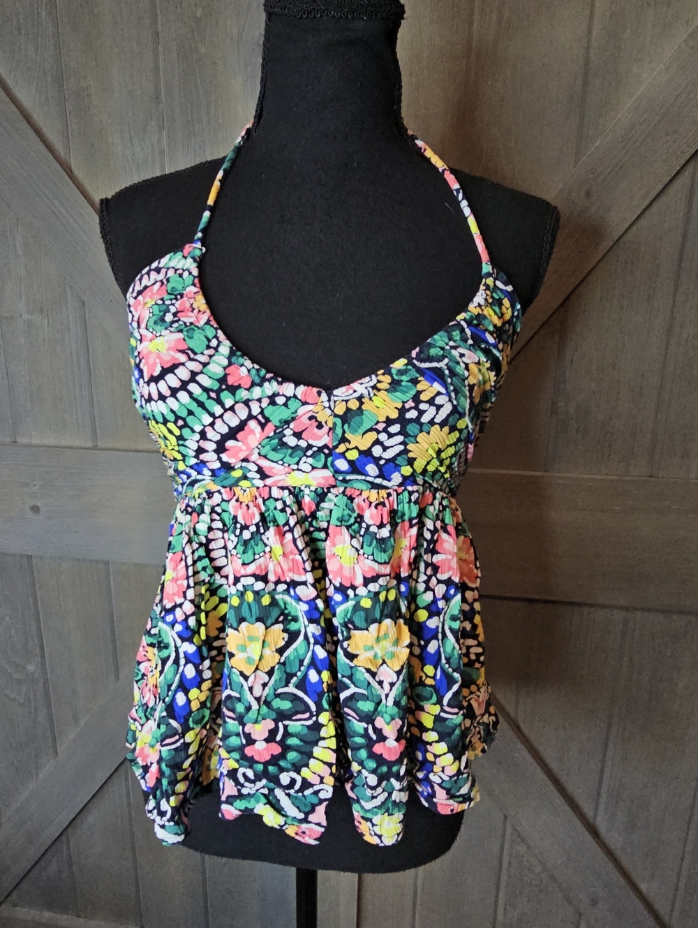 Old Navy Floral Tank Top sz XS